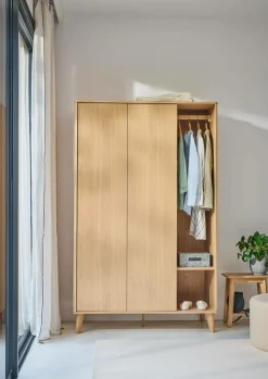 Camif Armoires|Armoires Et Dressing>Armoire 2 portes bois Atia