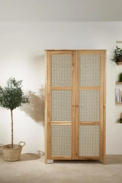 Camif Armoires|Armoires Et Dressing>Armoire chêne massif 2 portes Capucine