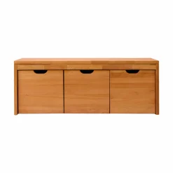 Camif Meubles Tv|Meubles D'Entrée>Banc bois massif 3 cubes de rangement Cyriel -