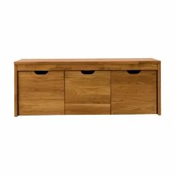 Camif Meubles D'Entrée|Meubles Tv>Banc bois massif 3 cubes de rangement Cyriel -