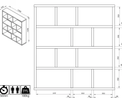 Camif Etagères|Bibliothèques><noscript><img width=