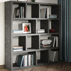 Camif Bibliothèques|Etagères>Bibliothèque 4 niveaux L150 cm Texas -