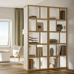 Camif Bibliothèques|Etagères>Bibliothèque 5 niveaux L70 cm Texas -