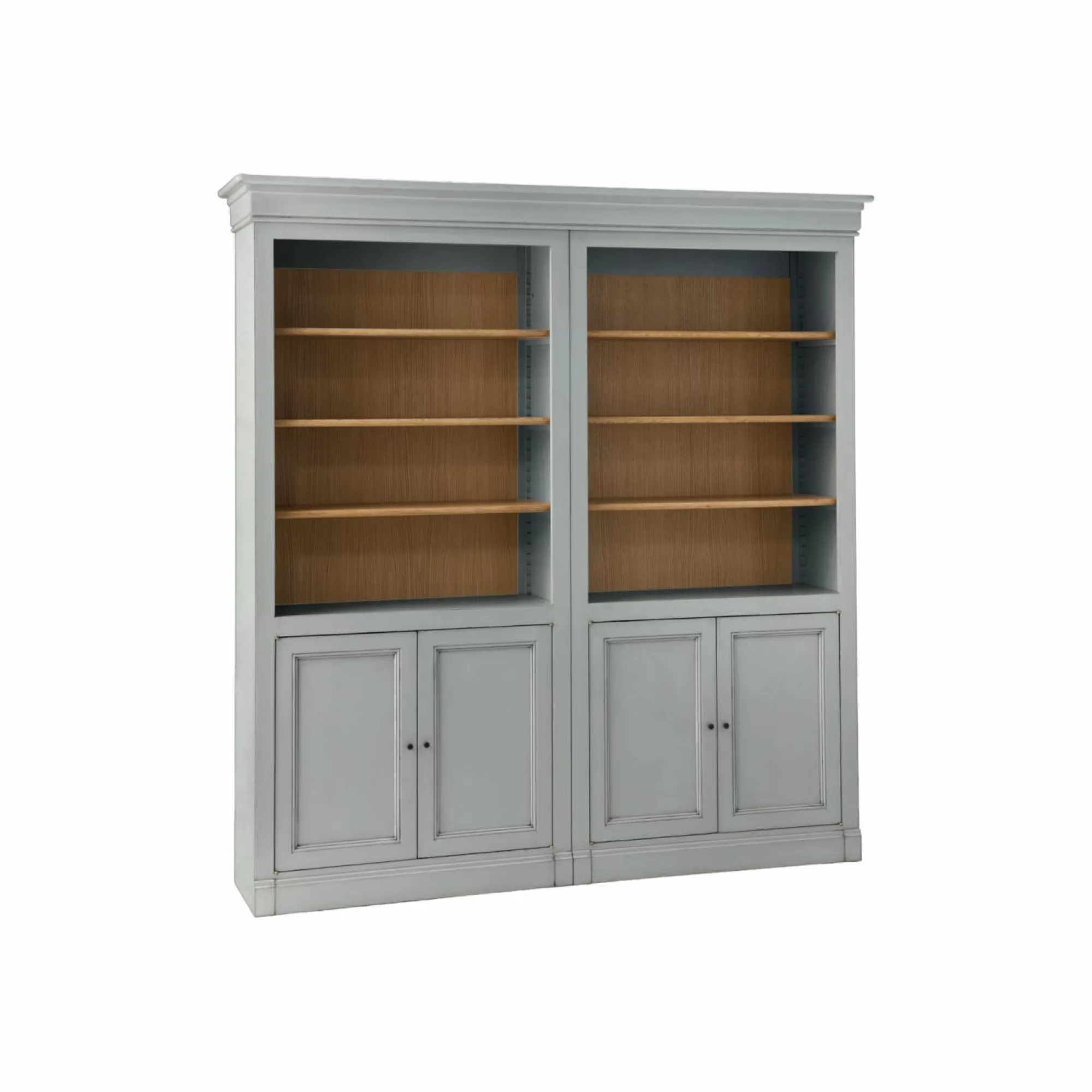Camif Bibliothèques>Bibliothèque bois massif 4 portes Embellie -