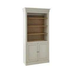 Camif Bibliothèques>Bibliothèque bois massif 2 portes Embellie -