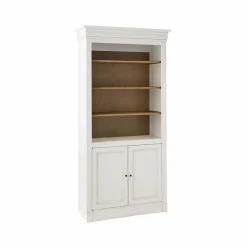 Camif Bibliothèques>Bibliothèque bois massif 2 portes Embellie -