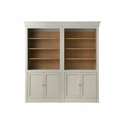 Camif Bibliothèques>Bibliothèque bois massif 4 portes Embellie -