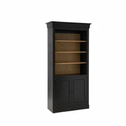 Camif Bibliothèques>Bibliothèque bois massif 2 portes Embellie -