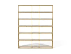 Camif Bibliothèques>Bibliothèque Terrence 2 - - Placage bois véritable