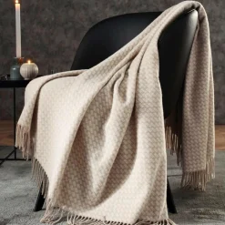Camif Plaids|Plaids>BIEDERLACK Plaid cachemire et laine Barbara -