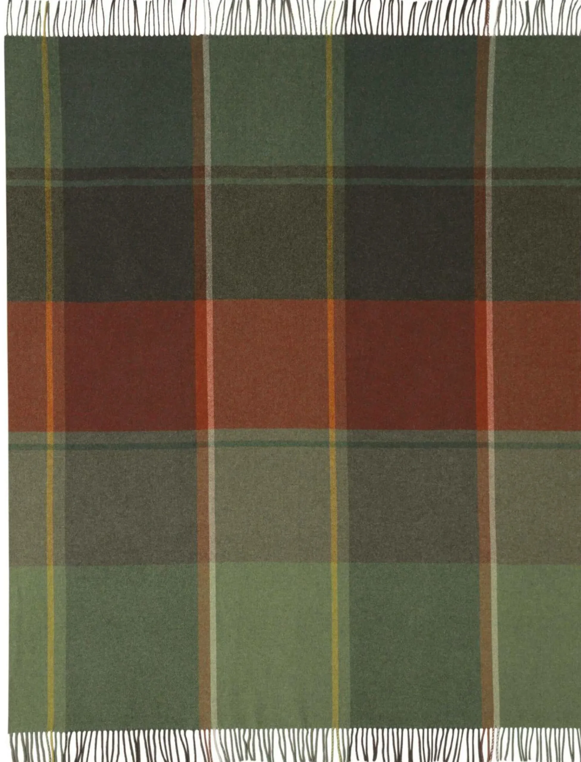 Camif Plaids|Plaids>BIEDERLACK Plaid laine et cachemire à carreaux Clarence - - 130 x 170 cm