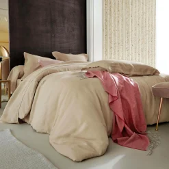 Camif Draps Housse>BLANC DES VOSGES Drap housse 100% lin lavé, Louxor - Graphite - 140 x 190 cm