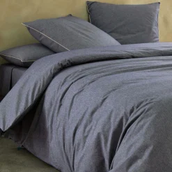 Camif Draps Housse>BLANC DES VOSGES Drap housse coton bio et recyclé Ressources - - 140 x 190 cm