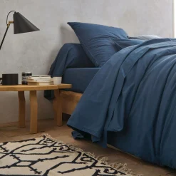 Camif Housses De Couette>BLANC DES VOSGES Housse de couette percale lavée Bohème - - 140 x 200 cm