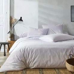 Camif Housses De Couette>BLANC DES VOSGES Housse de couette percale lavée Bohème - - 140 x 200 cm