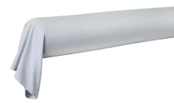 Camif Taies D'Oreiller>BLANC DES VOSGES Taie de traversin percale lavée Bohème - - Taie de traversin 45 x 230 cm