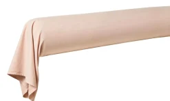 Camif Taies D'Oreiller>BLANC DES VOSGES Taie de traversin percale lavée Bohème - - Taie de traversin 45 x 230 cm
