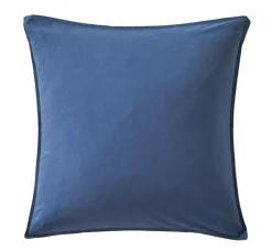 Camif Taies D'Oreiller>BLANC DES VOSGES Taie d'oreiller percale lavée Bohème - - Taie d'oreiller 65 x 65 cm