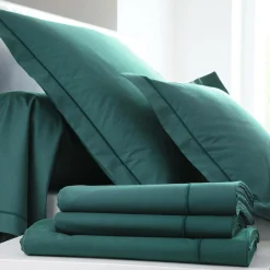 Camif Taies D'Oreiller>BLANC DES VOSGES Taie d'oreiller Percale Easy - - Taie d'oreiller 65 x 65 cm