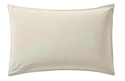 Camif Taies D'Oreiller>BLANC DES VOSGES Taie d'oreiller percale lavée Bohème - - Taie d'oreiller 50 x 75 cm