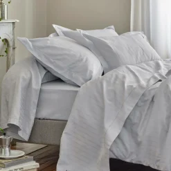 Camif Taies D'Oreiller>BLANC DES VOSGES Taie d'oreiller satin Divine - - Taie d'oreiller 65 x 65 cm