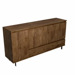 Camif Buffets>Buffet 4 portes 1 tiroir décor bois Gustavo -