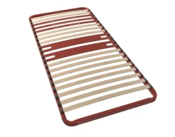 Camif Sommiers 90 X 190 Cm|Sommiers 140 X 190 Cm>BULTEX Sommier cadre métal à lattes 5 zones 4 cm Morpho - 90 x 200 cm