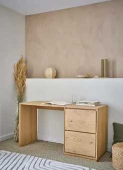 Camif Bureaux>Bureau bois 2 portes Albin