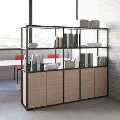 Camif Meubles De Rangement Bureau|Meubles De Rangement Bureau>BURONOMIC Bibliothèque 2 portes Alto
