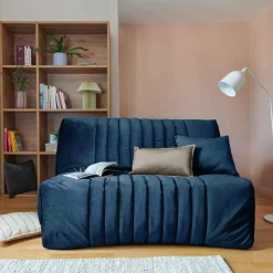 Camif Bz>Canapé BZ velours matelas 15 cm Oriane - - Matelas mousse HR