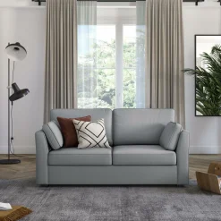 Camif Canapés Droits>Canapé convertible tissu coton déhoussable Marbella - - 2 places