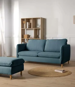 Camif Canapés Droits>Canapé convertible tissu chenillé Portimo -