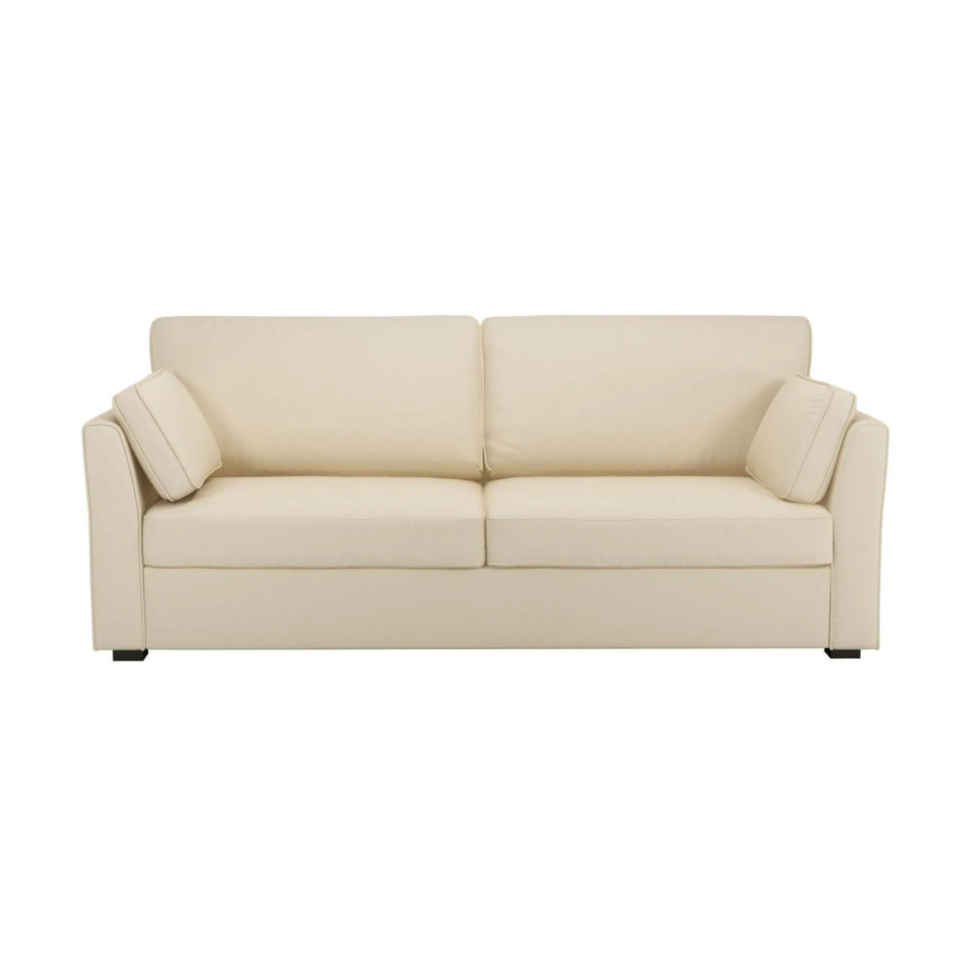 Camif Canapés Droits>Canapé convertible tissu coton déhoussable Marbella - - 3 places