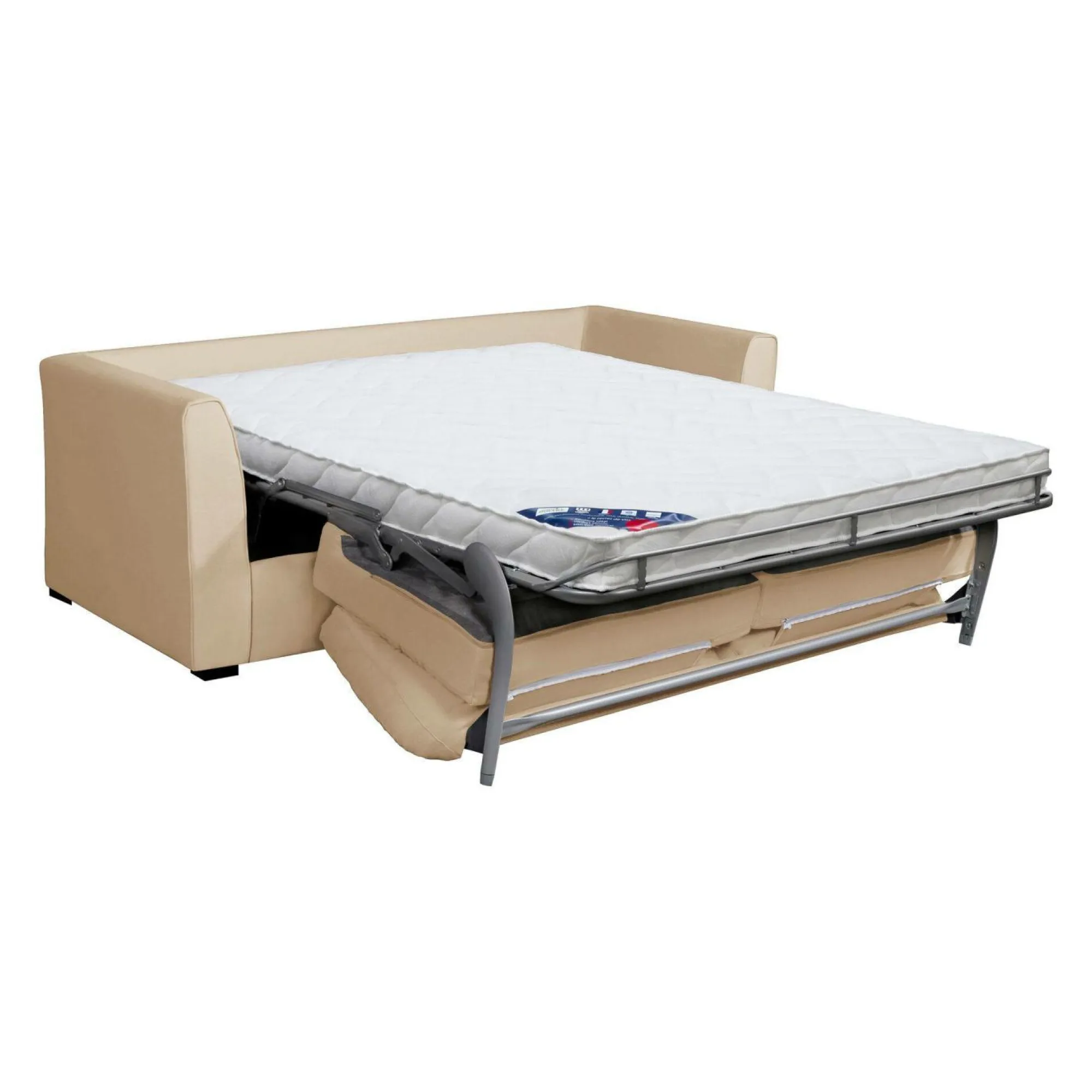 Camif Canapés Droits>Canapé convertible tissu coton déhoussable Marbella - - 3 places