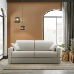 Camif Canapés Droits>Canapé convertible tissu déhoussable Aubin - - 3 places