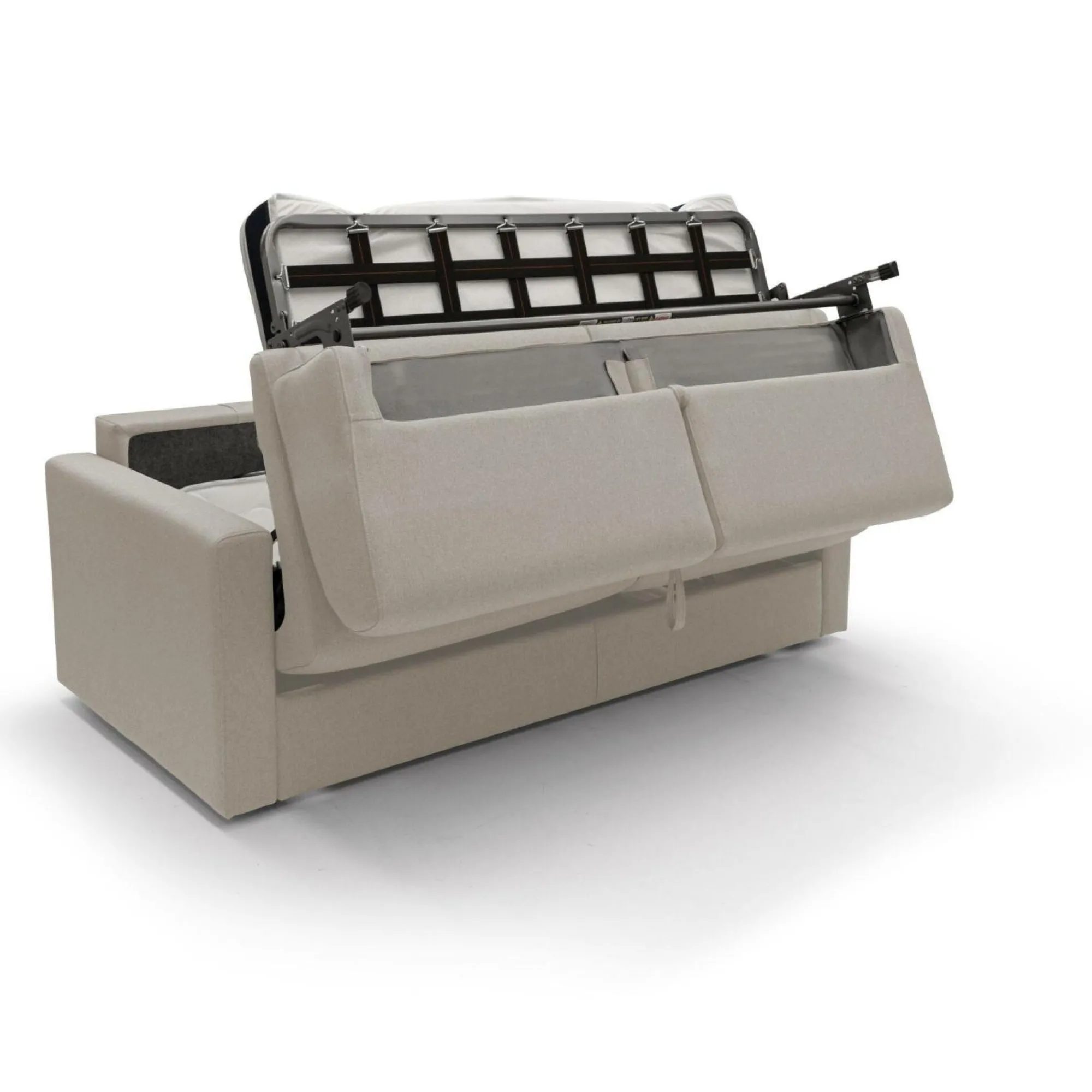 Camif Canapés Droits>Canapé convertible tissu déhoussable Aubin - - Grand 2 places