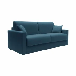 Camif Canapés Droits>Canapé convertible tissu recyclé déhoussable Aubin - - 3 places