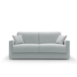 Camif Canapés Droits>Canapé convertible tissu recyclé déhoussable Aubin - - Grand 2 places