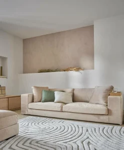 Camif Canapés Droits|Canapés Fixes>Canapé velours Maé - - 4 places