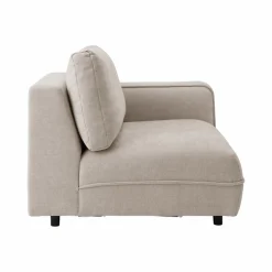 Camif Canapés Modulables>Chauffeuse avec accoudoir pour canapé modulable tissu Solenn - - Canapé angle droit