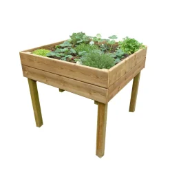 Camif Carrés De Potager>C.I.H.B. Lot de 3 Tables Potagères Carrées 480 L en Bois Autoclave