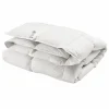 Camif Couettes|Couettes>Couette chaude en duvet et percale biologique Camélia - 140 x 200 cm