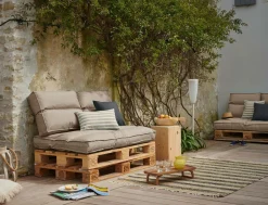 Camif Poufs, Poires Et Coussins De Sol|Poufs, Poires Et Coussins De Sol>Coussin d'Extérieur recyclé Heva -