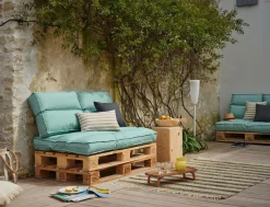 Camif Poufs, Poires Et Coussins De Sol|Poufs, Poires Et Coussins De Sol>Coussin d'Extérieur recyclé Heva -