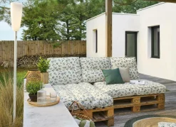 Camif Poufs, Poires Et Coussins De Sol|Poufs, Poires Et Coussins De Sol>Coussin matelas palette recyclé Heva -