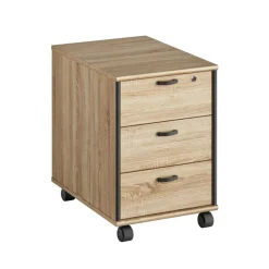 Camif Meubles De Rangement Bureau|Meubles De Rangement Bureau>C.PRO PAR Caisson 3 tiroirs Gregory