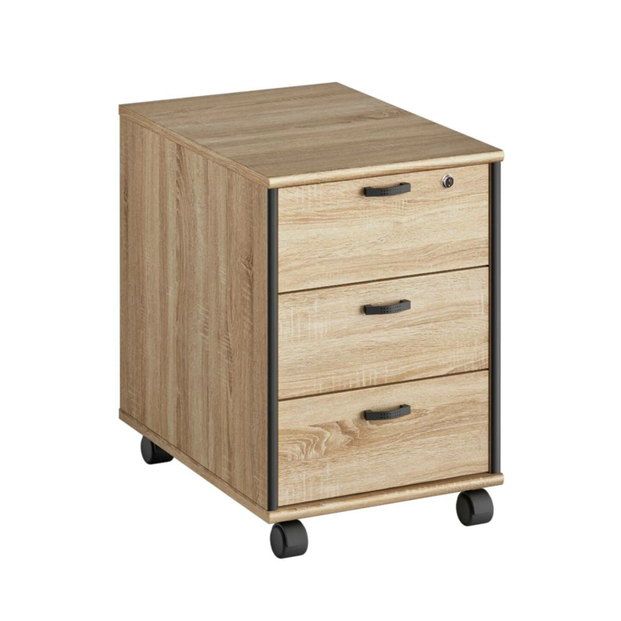 Camif Meubles De Rangement Bureau|Meubles De Rangement Bureau>C.PRO PAR Caisson 3 tiroirs Gregory