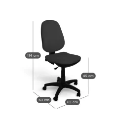 Camif Chaises De Bureau>C.PRO PAR Chaise de bureau Marjorie - - Roulettes pour sol dur