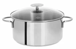 Camif Marmites Et Faitouts>CRISTEL Faitout inox Mutine fixe avec couvercle - Diamètre 24 cm