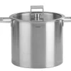 Camif Marmites Et Faitouts>CRISTEL Marmite inox 22 cm et couvercle plat en verre Strate fixe